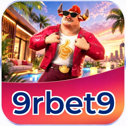 Interface da plataforma 9rbet9 mostrando slots populares e bônus de boas-vindas